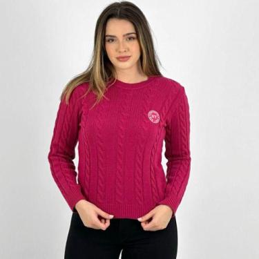 Imagem de Blusa Tricot Aéropostale Gola Redonda Feminina - Aeropostale