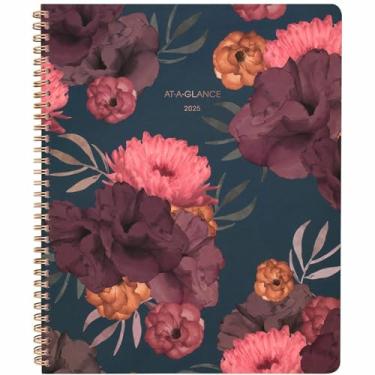 Imagem de Agenda semanal e mensal 2022 da AT-A-GLANCE, 21,5 cm x 28 cm, grande, Dark Romance (5254-905)