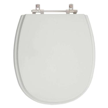 Imagem de Assento Sanitário Laqueado Loren One Cinza Claro para vaso Lorenzetti