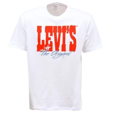 Imagem de Camiseta Masculina Básica Branca Levi`s 37017