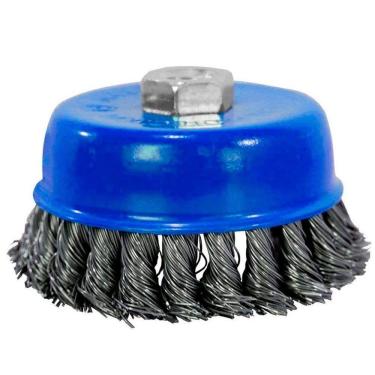 Imagem de Escova Rotativa De Aço Para Lixadeira 100mm 4" Danmi