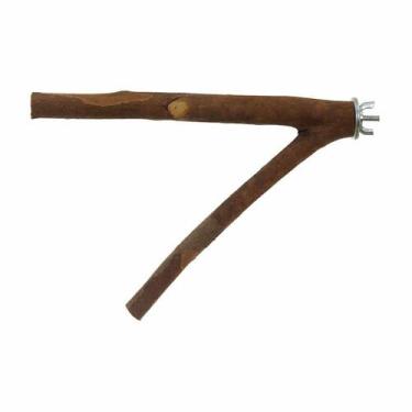 Imagem de Poleiro Galho Natural Forquilha Bragança para Pássaros