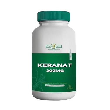 Imagem de Keranat 300 mg 30 capsulas - Farmacia capim limao