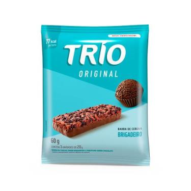 Imagem de Barra de Cereais Trio Brigadeiro Sachê 3 Unidades de 20g cada