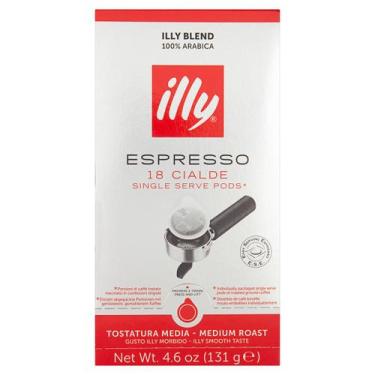 Imagem de Café Torrado e Moído Espresso 18 Sachês ILLY 131g