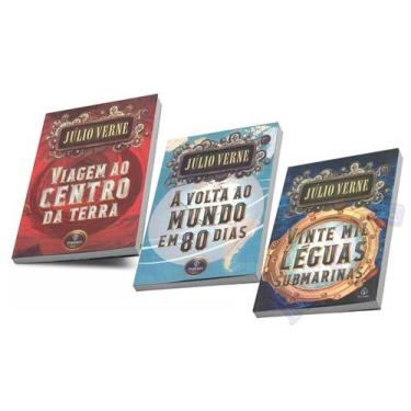 Imagem de Clássicos Júlio Verne Kit Viagens Extraordinárias 3 Volumes - Princips