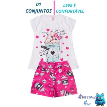 Imagem de 1 Conjunto Verão Menina - MONSTERS KIDS, Variadas, 4