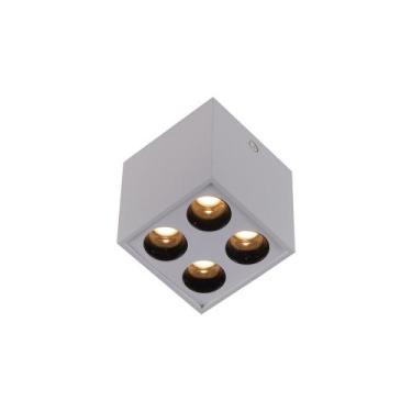 Imagem de Spot de Sobrepor Nordecor Powerus Led 8W Bivolt Branco 3000K Luz Amare