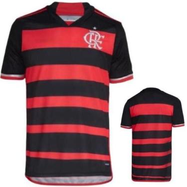 Imagem de Nova Camisa Flamengo I 24/25 Vermelho E Preto Masculino