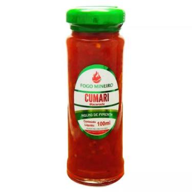 Imagem de Molho de Pimenta Cumari 100 ml macerada - Fogo Mineiro