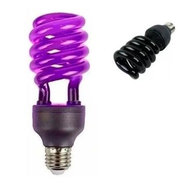 Imagem de Lâmpada Luz Negra 36w Ultra Violeta Neon Para Festas Eventos - Luatek