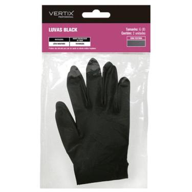 Imagem de Luva Black Reutilizável 2 Unidades Tam G CA 25665 Vertix