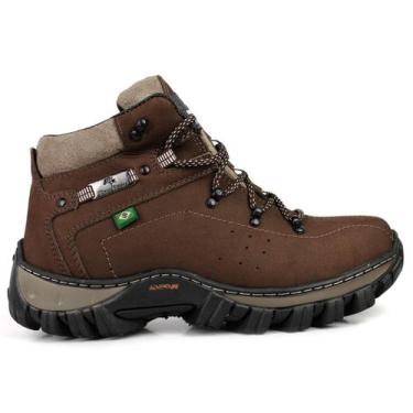 Imagem de Bota Adventure Masculina Couro Conforto Trilha Caminhada 720 - Bell Bo