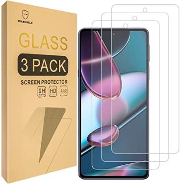 Imagem de [Pacote com 3] - Mr. Shield projetado para Motorola Edge+/Edge Plus (2022)/Motorola Edge+ 5G UW [vidro temperado] [vidro japonês com dureza 9H] protetor de tela com substituição vitalícia