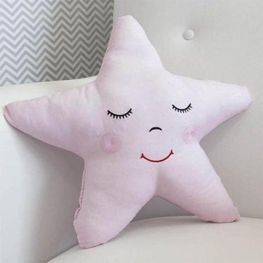 Imagem de Almofada Decorativa Estrela - Laura Baby, Rosa