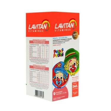 Imagem de Lavitan Kids Vitaminico Sabor Laranja 240ml - CIMED