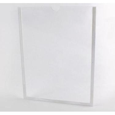 Imagem de Display Expositor Para Parede em Acrílico A4 21X30cm Folha Sulfite Esc