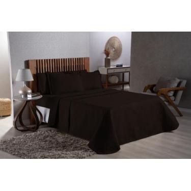 Imagem de Cobreleito Cama de Casal Padrão 2,00m x 2,20m (Várias Cores) - 115 - L