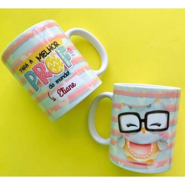 Imagem de Caneca de Porcelana Dia dos Professores - Atêlie Danilla Barboza