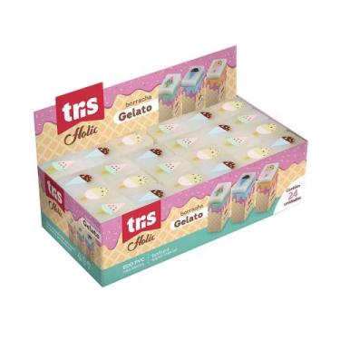 Imagem de Borracha gelato holic fofurices - cores sortidas - tris
