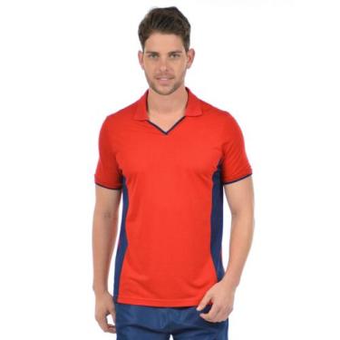 Imagem de Polo Comandante Fenomenal (sem elasticidade), Vermelho, M