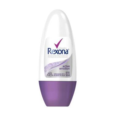 Imagem de Desodorante Antitranspirante Rexona Active Emotion Women Roll-on com 5