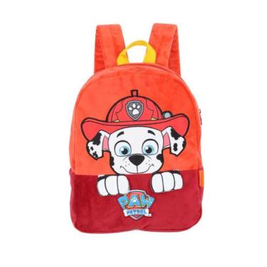 Imagem de Mochila Infantil Creche de Costas Personagem Paw Patrol - Luxcel, Verm