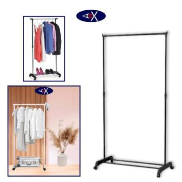 Imagem de Arara Organizadora para Roupas com Prateleira  - TOP RIO