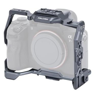 Imagem de FALCAM Gaiola completa para câmera A7 III/A7S III/A7R IV V2 para Sony A7 III/A7S III/A7R IV, compatível com sistemas de liberação rápida F22, F38 e F50-2635A