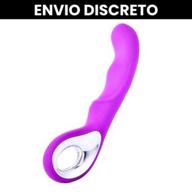 Imagem de Vibrador Feminino Ponto G Penetrável Clitoris USB Recarregável SexShop