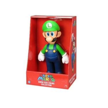 Imagem de Boneco Luigi Super Mario Bros Figure Collection