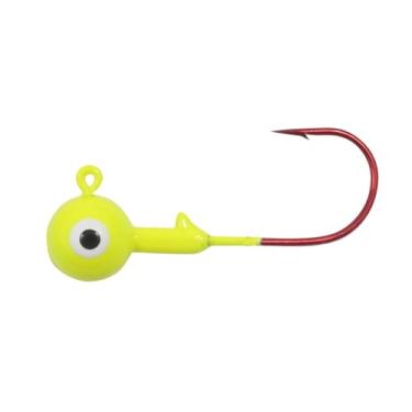 Imagem de Northland Tackle Gum-Ball JIG / 3,5 cm / 3/453.6 g - #1/0 HK / 5 Pack/Chartreuse