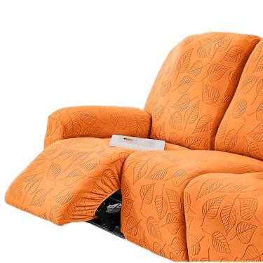 Imagem de WVFHVISL Capas de sofá elásticas para almofadas de sofá para sala de estar apresentam tecido jacquard xadrez grosso (amarelo, conjunto de 3)