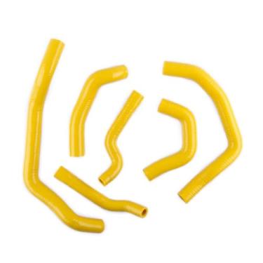 Imagem de JOIUYOLJ Mangueira de radiador de silicone de 3 camadas para Hon da CB 500 CB500 1994-2003 (amarelo)
