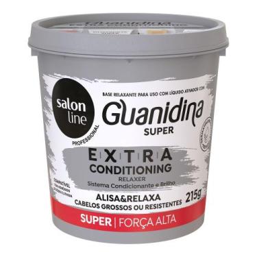 Imagem de Guanidina Extra Conditioning Relaxer Alisa e Relaxa Salon Line 215gr