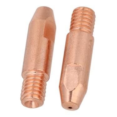 Imagem de Ponta de Cobre de Montagem Simples, 20 Peças para Tocha de Soldagem Binzel 24kd Migmag, 0.8/1.0/1.2mm (0.8)