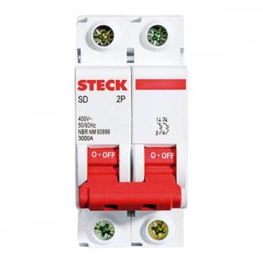 Imagem de Disjuntor Steck Din Bipolar 80A Sd2 10Ka