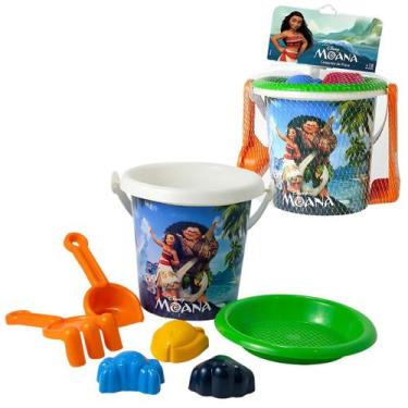 Imagem de Brinquedo de Praia Balde de Areia e Acessórios Moana - Novabrink