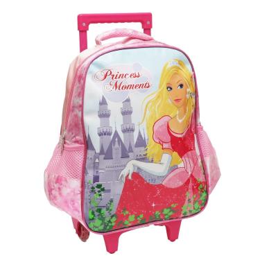 Imagem de Kit Mochila Com Rodinhas E Lancheira + Estojo Princess