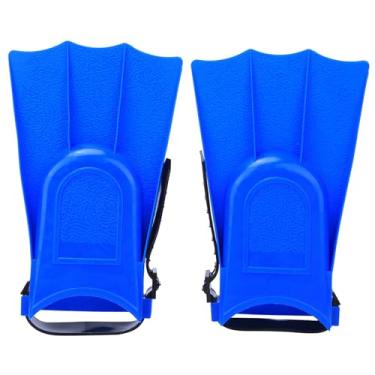 Imagem de Nadador Nadadeiras para Crianças, Snorkel Barbatanas Abertas Nadam Nadam Flippers Curtas para Mergulhar Mergulhando Nadar para Crianças (25-30 jardas)