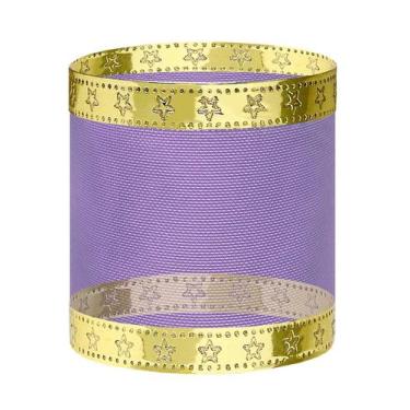 Imagem de Fita de Natal de Voil Aramada 5cm x 10m Várias Cores - Fitas e Festas,