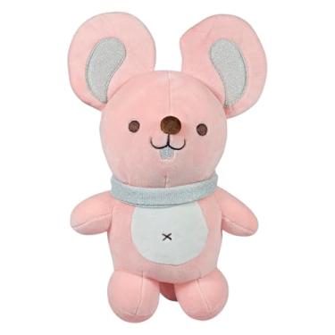 Imagem de Rato De Pelúcia Partes Brilho Comundongo Em Poliester 33Cms (Rosa)