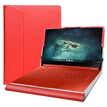 Imagem de Alapmk Capa protetora para Samsung Galaxy Book3 360/Galaxy Chromebook 13/XE930QCA/Galaxy Book Flex 13/NP930QCG/Galaxy Book Pro 13/NP930XDB - Vermelho