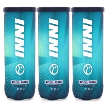 Imagem de Bola de Padel Inni Force Pack com 03 Tubos-Unissex