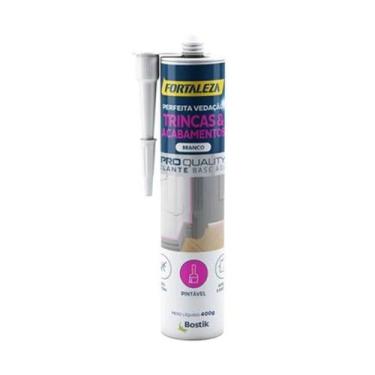 Imagem de Selante Adesivo de Trincas Fortaleza Pro Quality 400g Branco
