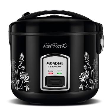 Imagem de Panela Elétrica de Arroz, Mondial, Preto, 700W, 110V - PE-44-10X