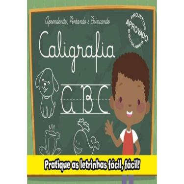 Imagem de Aprendendo Pintando E Brincando Caligrafia - 1