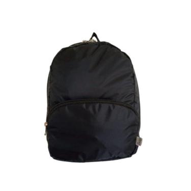 Imagem de Mochila Feminina de Nylon Emborrachado Impermeavel Zup Preto