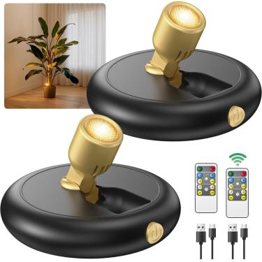Imagem de Bateria recarregável Spotlight Ler0ktr LED 80 lúmens com controle remoto