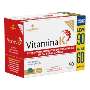 Imagem de Vitamina K2 (Leve 90 Pague 60 Cápsulas)